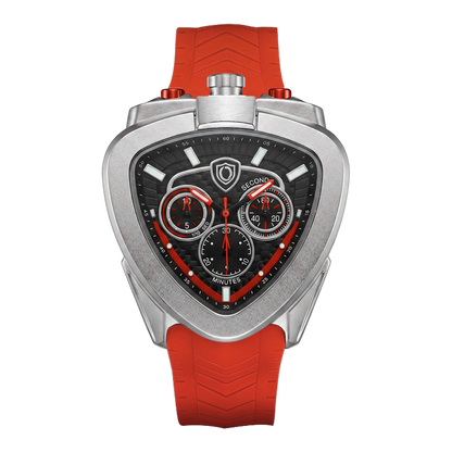 S Silver Red