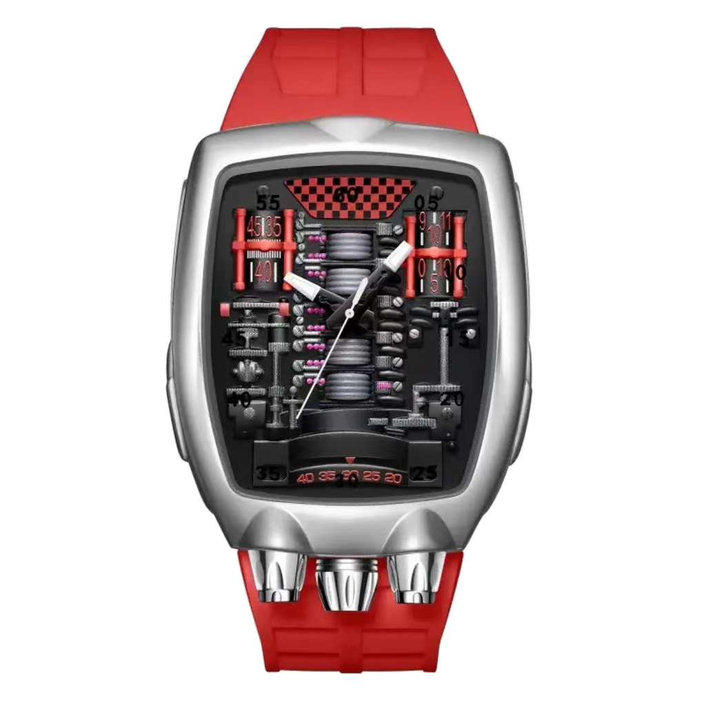 TORVEX Silver / Red