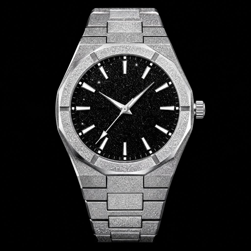 STELLARO stardust dial in the dark
