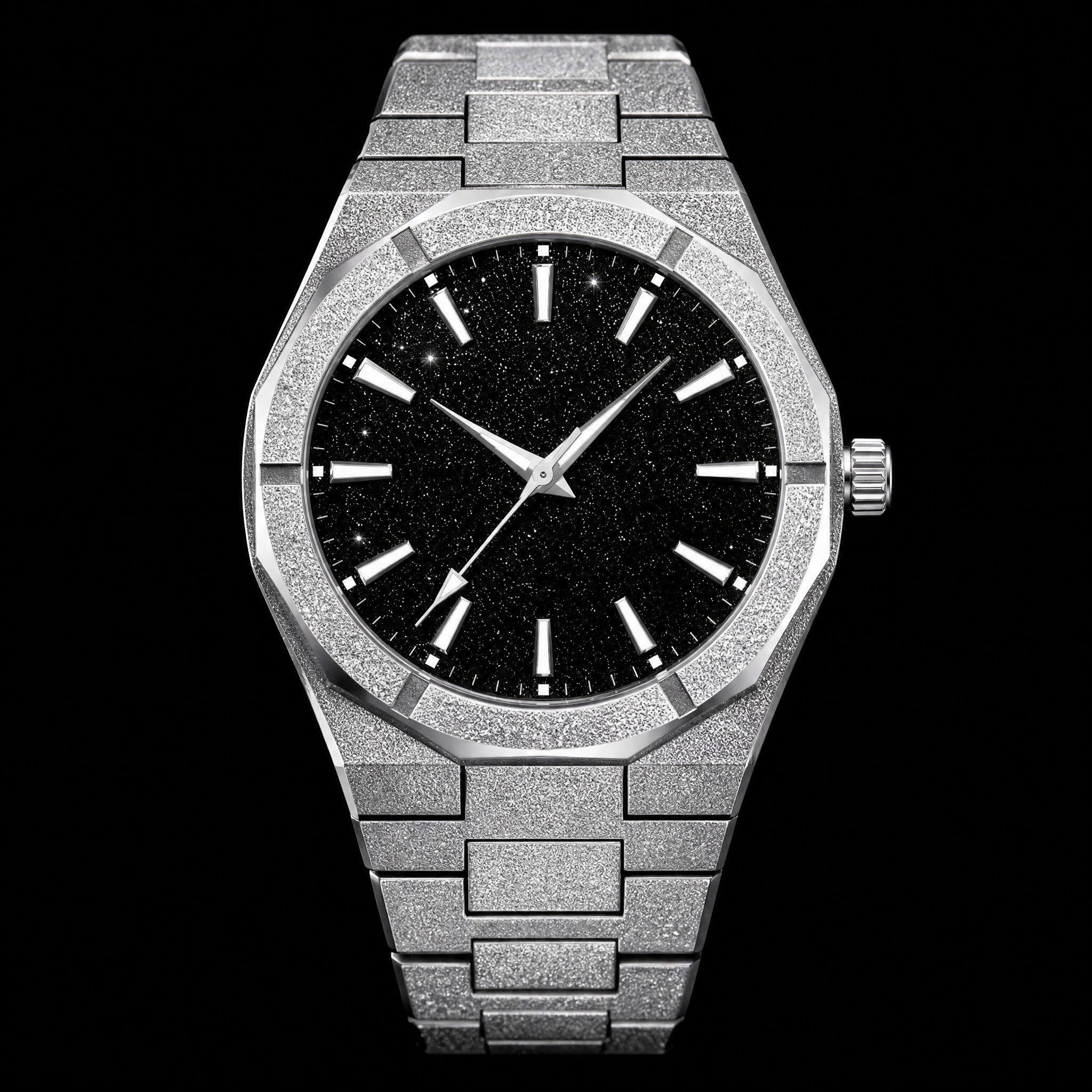STELLARO stardust dial in the dark