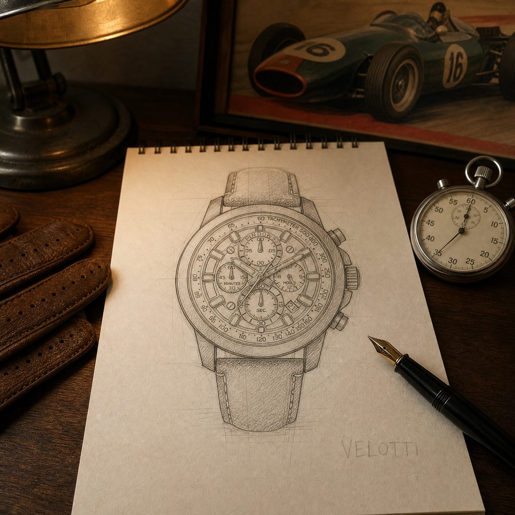 VELOTTI design sketch