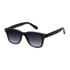 MV Calloway — Square Acetate Sunglasses Black With Grey