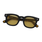 MV Lennox — Round Acetate Sunglasses folded