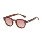 MV Onyx — Tortoise Acetate Sunglasses brown-pink yellow