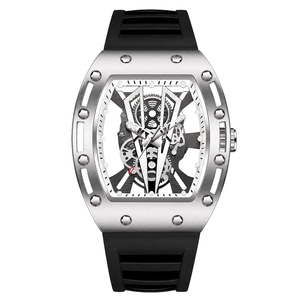 OKTARIS see-through skeleton - Silver / Black