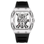 OKTARIS see-through skeleton - Silver / Black