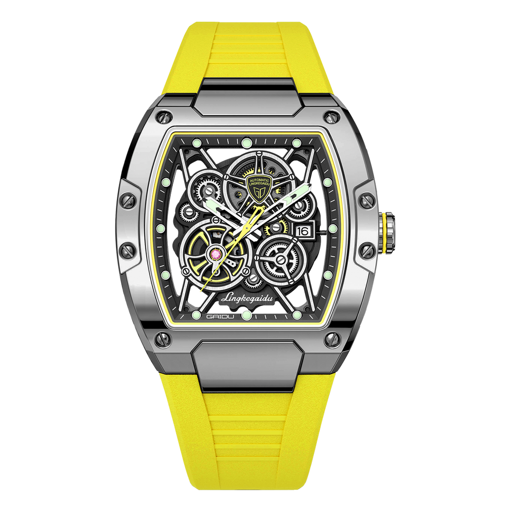 VOLTRYX – Men’s Designer Skeleton Sport Watch with Multi-Dial Display GIORGIO MARTINO WATCHES