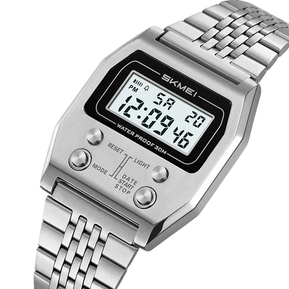 AXYRON – Men’s Digital Stainless Steel Watch GIORGIO MARENO